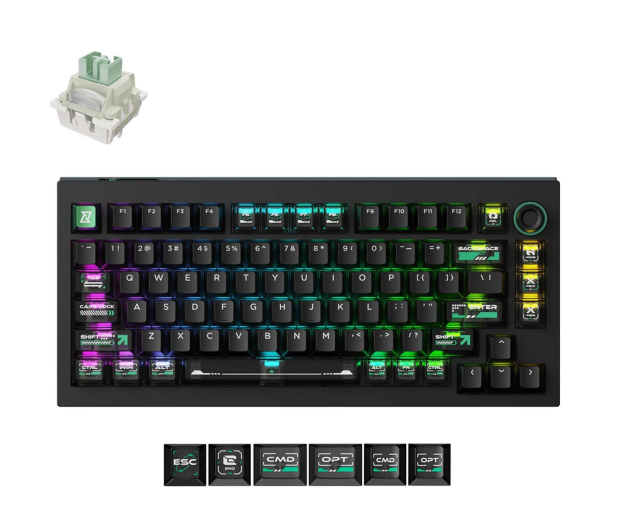 Keychron Lemokey L5 HE W1 Magnetic Switch Custom Gaming Keyboard - 1507484 - zdjęcie